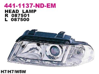 Фара правая Depo для Audi A4 [B5] (1999-2000) 1999-2000