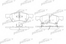Колодки тормозные передние комплект Patron для Chrysler Voyager / Caravan (RG) (2001-2008) ATE Колодки тормозные передние комплект Patron для Chrysler Voyager / Caravan (RG) (2001-2008) ATE