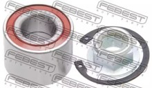 Подшипник ступицы (комплект) FEBEST для Nissan Micra / Note / Renault Logan / Megane Dacr - роликовый (повышен. грузоподъемн.)