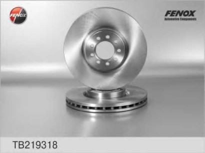Диск тормозной передний вентилируемый FENOX для Iveco Daily IV