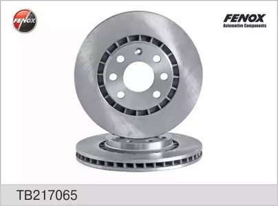 Диск тормозной передний вентилируемый FENOX для Opel Astra F / Kadett E / Vectra 256x24x4 Nexia R14