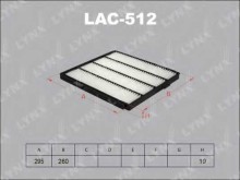 Фильтр салона Lynx для Acura MDX (2001-2006) НЕ УГОЛЬНЫЙ Фильтр салона Lynx для Acura MDX (2001-2006) НЕ УГОЛЬНЫЙ