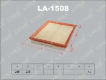 Фильтр воздушный Lynx для Opel Astra G,H / Zafira (F75) Фильтр воздушный Lynx для Opel Astra G,H / Zafira (F75)