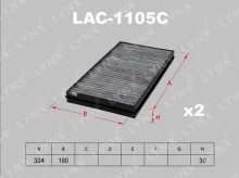 Фильтр салона Lynx для BMW E60 (2003>) / E63 / E64 УГОЛЬНЫЙ Фильтр салона Lynx для BMW E60 (2003>) / E63 / E64 УГОЛЬНЫЙ