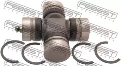 Крестовина карданного вала FEBEST для Kia Retona / Sorento / Sportage 26.5*71 / НА Sportage ПОСЛЕ 2004 РОСС СБОРКИ ЗАД КРЕСТОВИНА - GUN29 28*81