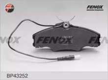 Колодки тормозные передние комплект FENOX для Peugeot 406 1.6-1.9D 95> Колодки тормозные передние комплект FENOX для Peugeot 406 1.6-1.9D 95>