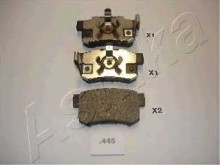 Колодки тормозные задние дисковые комплект Ashika для Honda Accord / Cr-V Колодки тормозные задние дисковые комплект Ashika для Honda Accord / Cr-V