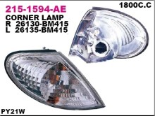 Указатель поворота правый белый Depo для Nissan Almera N16 02 / 00> Указатель поворота правый белый Depo для Nissan Almera N16 02 / 00>
