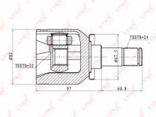 ШРУС внутренний передний Lynx для VAZ 21099 ШРУС внутренний передний Lynx для VAZ 21099
