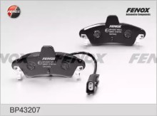 Колодки тормозные задние дисковые комплект FENOX для Ford Mondeo 93-00 С ДАТЧИКОМ