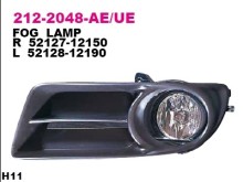 Фара противотуманная левая Depo для Toyota Corolla E12 (2001-2006) седан после 2004 / В СБОРЕ С РЕШЕТКОЙ Фара противотуманная левая Depo для Toyota Corolla E12 (2001-2006) седан после 2004 / В СБОРЕ С РЕШЕТКОЙ