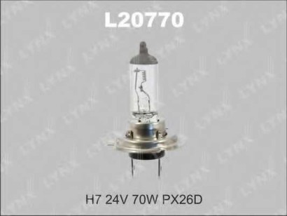 Лампа Lynx H7 24V-70W PX26d