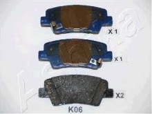 Колодки тормозные задние дисковые комплект Ashika для Hyundai Sonata NF# / Tucson / Kia Opirus / Soul / Sportag Колодки тормозные задние дисковые комплект Ashika для Hyundai Sonata NF# / Tucson / Kia Opirus / Soul / Sportag