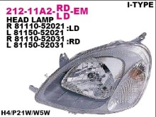 Фара правая Depo для Toyota Yaris (1999-2005) Фара правая Depo для Toyota Yaris (1999-2005)