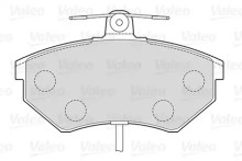 Колодки тормозные передние комплект Valeo для Audi A4 / VW Passat 97-03 Lucas / 1.6 / 1.8 / 1.9TDI Колодки тормозные передние комплект Valeo для Audi A4 / VW Passat 97-03 Lucas / 1.6 / 1.8 / 1.9TDI