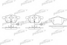 Колодки тормозные передние комплект Patron для Audi A4 95> / A6 97> / Passat B6 156.3x74x20.3ММ / ATE / с датчиком Колодки тормозные передние комплект Patron для Audi A4 95> / A6 97> / Passat B6 156.3x74x20.3ММ / ATE / с датчиком