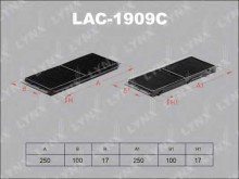Фильтр салона Lynx для Mazda 3 (BL) (2009-2013) УГОЛЬНЫЙ Фильтр салона Lynx для Mazda 3 (BL) (2009-2013) УГОЛЬНЫЙ