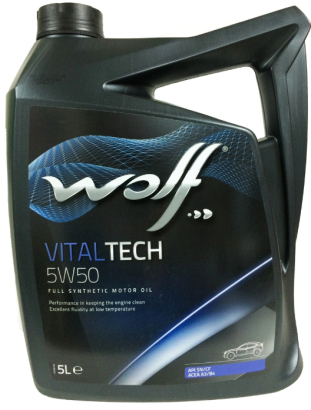 Масло моторное Wolf для Wolf Vitaltech 5W50 5Л