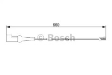 Датчик износа колодок BOSCH для Ford Transit (2012>)