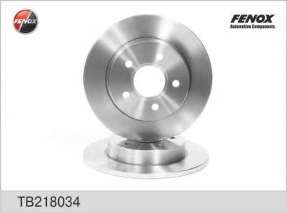 Диск тормозной задний FENOX для Focus II (2005-2011) 265 мм