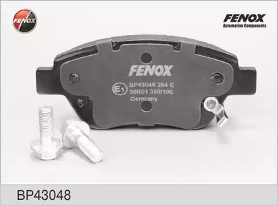 Колодки тормозные передние комплект FENOX для Opel Corsa D (2006>)