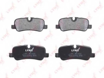 Колодки тормозные задние дисковые комплект Lynx для Range Rover III (LM) (02>) / Range Rover SPORT(05>)