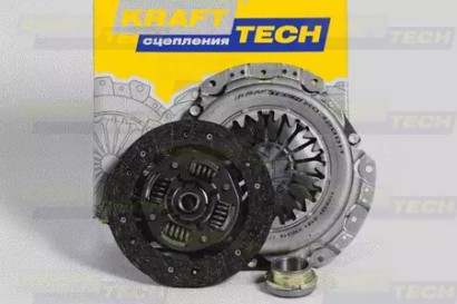 Комплект сцепления Krafttech для Opel Ascona C / Kadett E / Daewoo Nexia 200x24 / 1.5-1.8 8V(Lanos 1.5 8V)