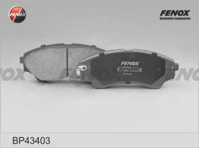 Колодки тормозные передние комплект FENOX для Mazda BT-50 (2006-2012)