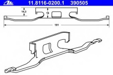 Пружина заднего суппорта ATE для Mercedes Benz Vito 638 02 / 96> Пружина заднего суппорта ATE для Mercedes Benz Vito 638 02 / 96>