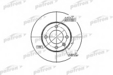 Диск тормозной передний не вентилируемый Patron для Seat Ibiza / VW Golfii / Passat B2 239x10x4 Диск тормозной передний не вентилируемый Patron для Seat Ibiza / VW Golfii / Passat B2 239x10x4