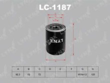 Фильтр масляный Lynx для Hyundai H-200 / Terracan (01>) / Kia Carnival Фильтр масляный Lynx для Hyundai H-200 / Terracan (01>) / Kia Carnival