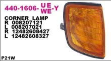 Указатель поворота левый желтый Depo для MB W124 85-93 Указатель поворота левый желтый Depo для MB W124 85-93