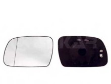Стекло зеркала электрического левого Alkar для Peugeot 307 01-07 Left, glass+holder, aspherical, heated Стекло зеркала электрического левого Alkar для Peugeot 307 01-07 Left, glass+holder, aspherical, heated