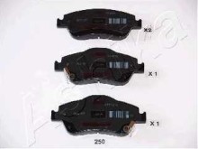 Колодки тормозные передние комплект Ashika для Toyota Auris (2006>) Тормозная система: Bosch
