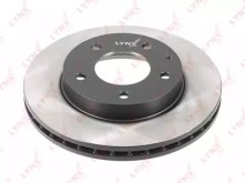 Диск тормозной передний вентилируемый Lynx для Mazda 626 (GE) (1992-1997) Диск тормозной передний вентилируемый Lynx для Mazda 626 (GE) (1992-1997)