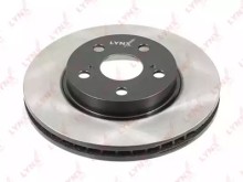 Диск тормозной передний вентилируемый Lynx для Toyota Carina E 1.6-2.0 92-97 255x24x5