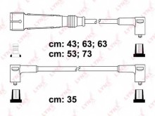 Провода высокого напряж. комплект Lynx для Audi 80 / 90 / 100 / 200 2.0-2.3 2.0-2.3 / 5cyl