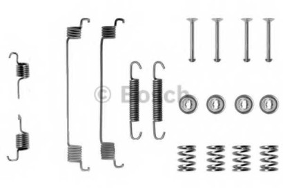 Комплект установочный задних колодок BOSCH для Renault Clio / Symbol (1998-2008) для Bosch D=180