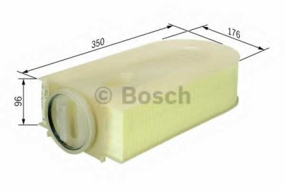 Фильтр воздушный BOSCH для Mercedes Benz Glk-Klasse X204 / W204 / W211 E-Klasse / W